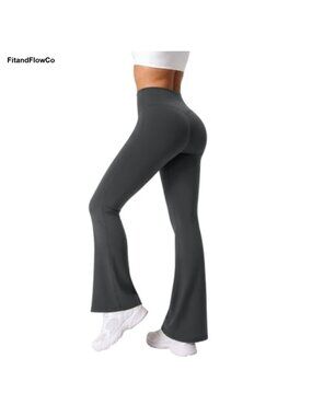 Flared Leggings for Women High Rise Butt Lifting Yoga Pants